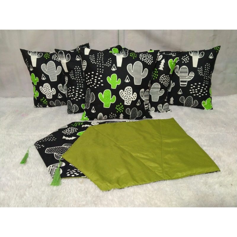 Jual Grosir Sarung Bantal Kursi Sofa Set Taplak Meja Lancip Shopee Indonesia