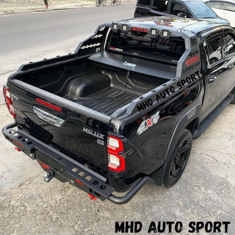 Jual Roll bar rollbar option x import quality-toyota hilux | Shopee ...