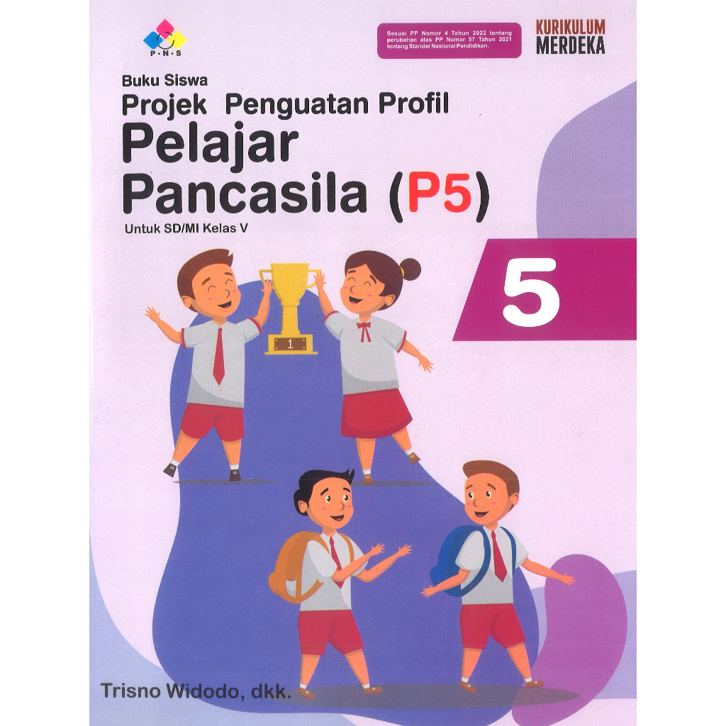 Jual Buku Projek Penguatan Profil Pelajar Pancasila P5 Kurikulum Merdeka Kelas 5 Sd Shopee 0986