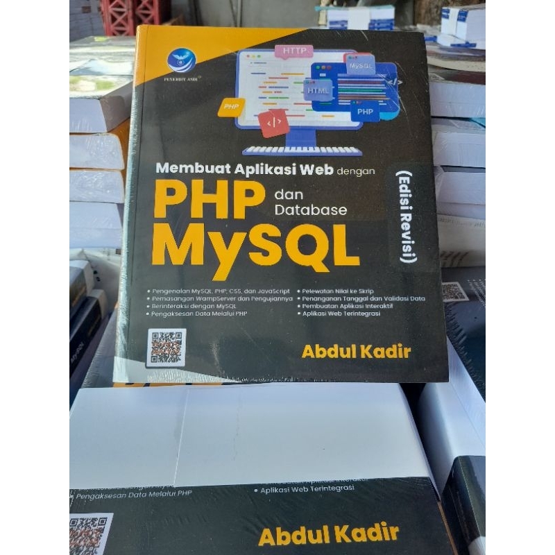 Jual MEMBUAT APLIKASI WEB DENGAN PHP DAN DATABASE MYSQL (Edisi Revisi ...