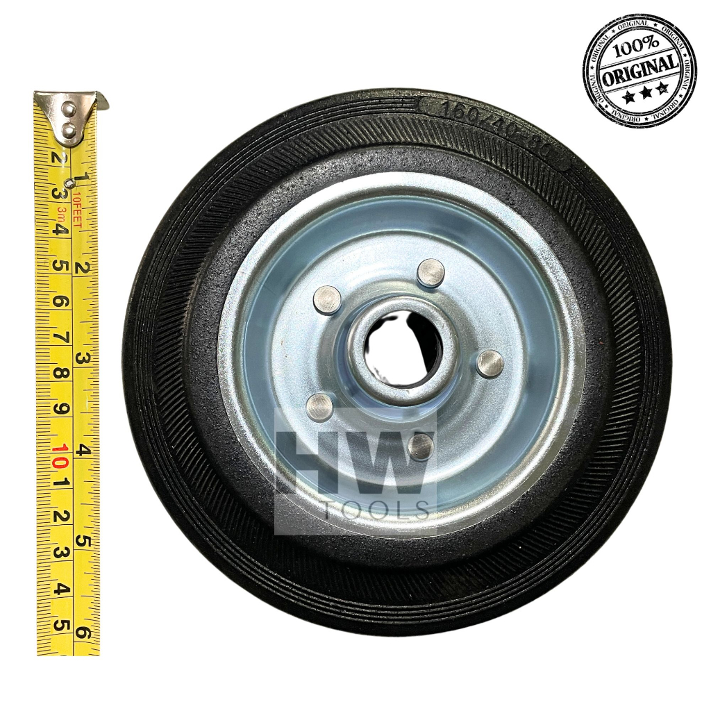 Jual Roda Karet Trolley 6