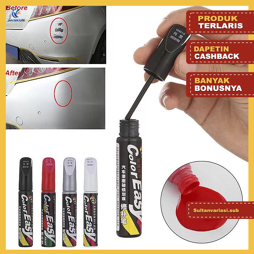 Jual Spidol Penghilang Baret Cat Motor Mobil - Color Easy - Car Paint ...