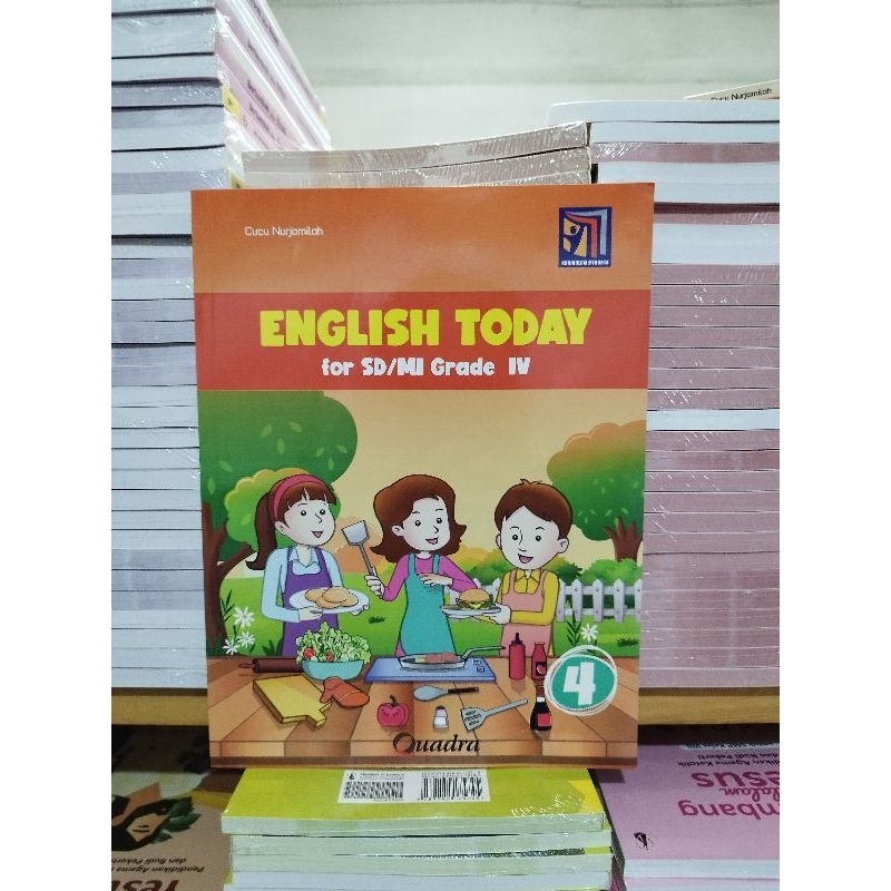 Jual ORIGINAL & Baru Buku English Today Bahasa Inggris SD MI kelas 1 2 ...