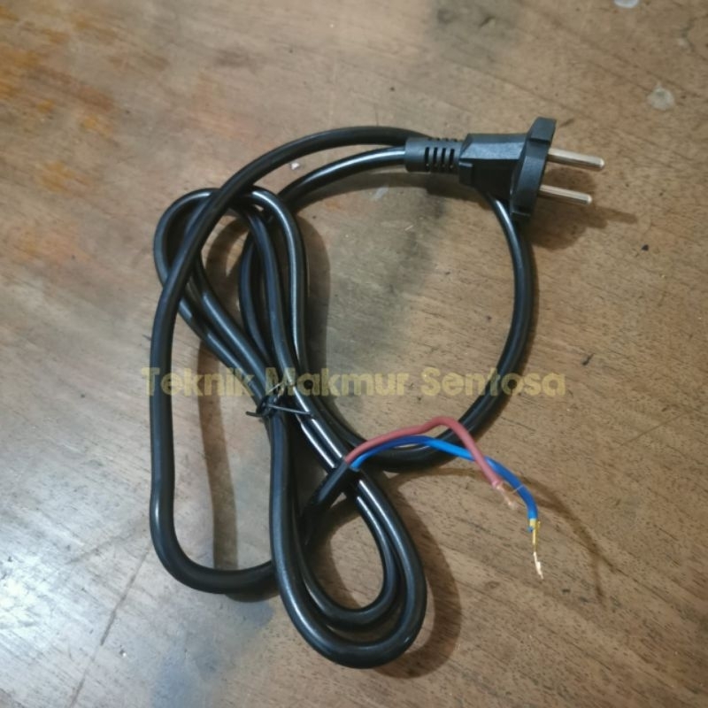 Jual Kabel Listrik 2 x 0,75 mm Panjang 2 Meter 3 meter Untuk Mesin Bor ...