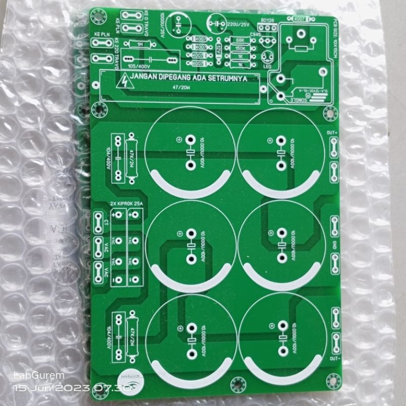 Jual PCB PSU ELCO 4 6 PLUS STARTUP ANTI TRIP FR4 DOBEL LAYER | Shopee