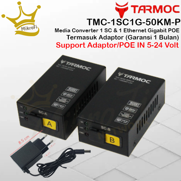 Jual Tarmoc Tmc Sc G Km P Fo Lan Gigabit Poe In V Htb Gs