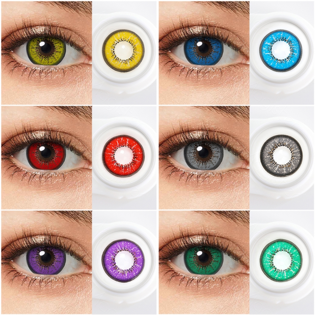 Jual Magister Softlens cosplay 2PCS 1 Pair lensa kontak Big Eye Makeup