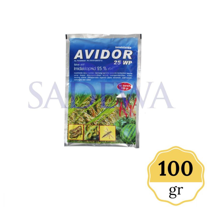 Jual ☘️Sadewa☘️ Insektisida AVIDOR 25 WP 100GR | Shopee Indonesia