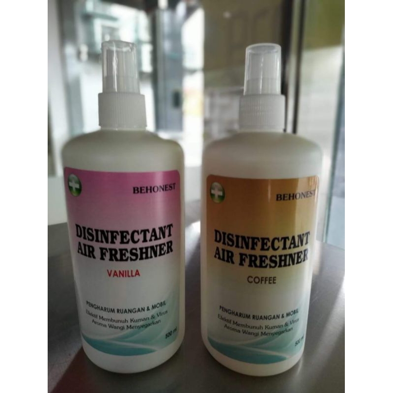 Jual Disinfectant Air Freshner BeHonest (Varian Coffee) 500ml Shopee