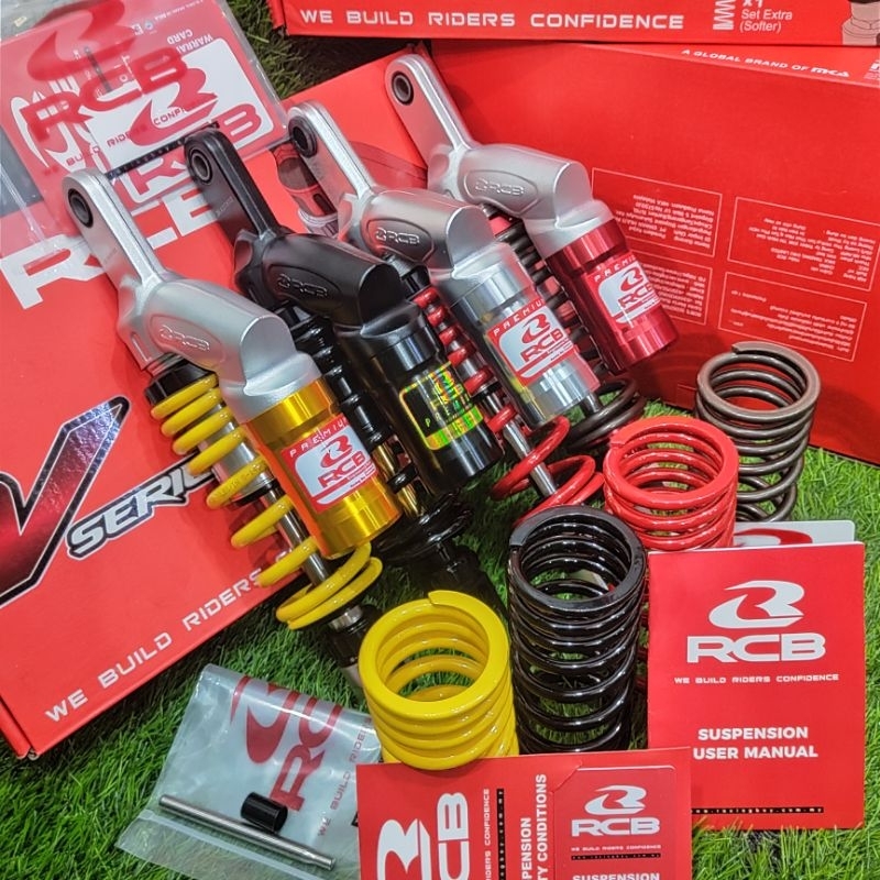 Jual Shockbreaker RCB Racing Boy VS Series Mio 305mm Vario 330mm Mio ...