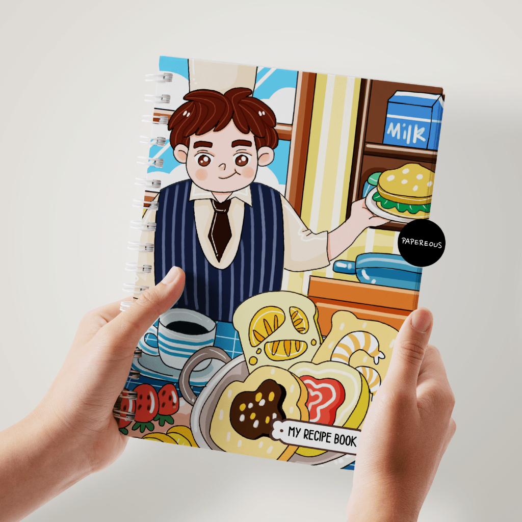 Jual RECIPE BOOK FOR KIDS / COOKING JOURNAL FOR KIDS - CUTE BOY ...