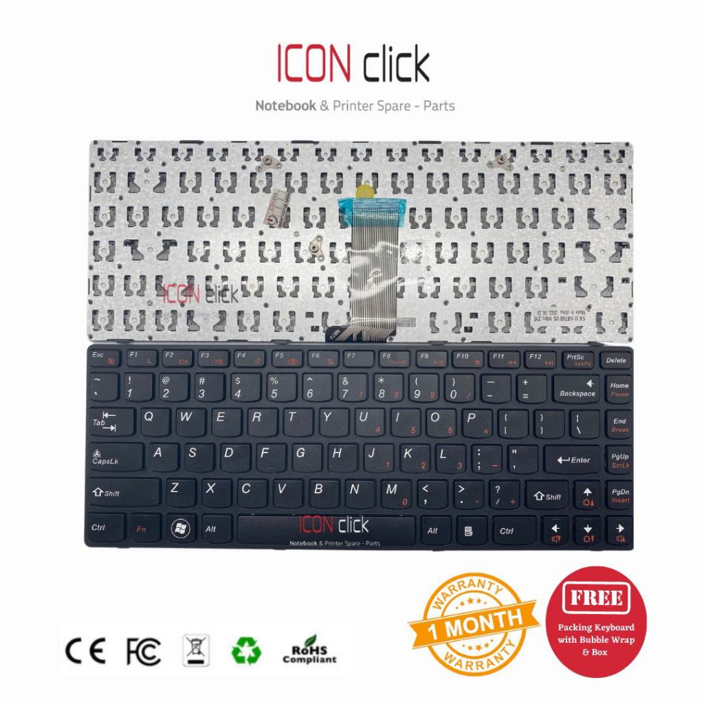 Jual Keyboard Laptop Lenovo G480 G480a G485 G485a G485g Z380 Z480 Z485 ...