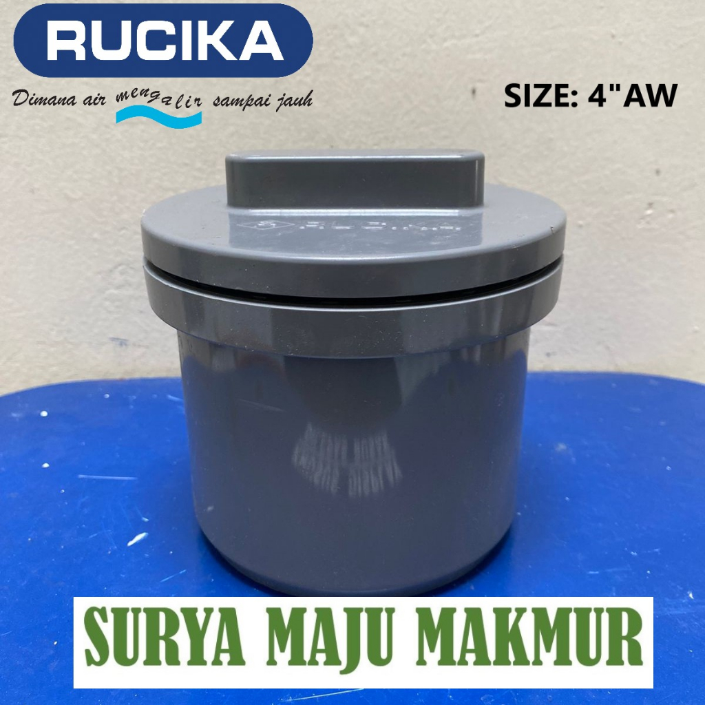 Jual Clean Out 4 Inch Aw Rucika Co Tutup Drat Pipa Septic Tank Cap Dop Shopee Indonesia 