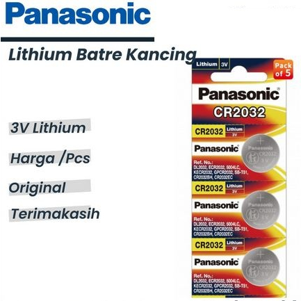 Jual Baterai Kancing Lithium Panasonic Cr Cr Remote Remot Mobil V Shopee Indonesia