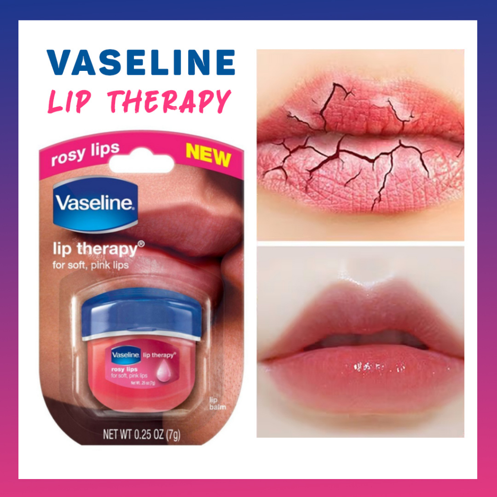 Jual VASELINE LIP THERAPY LIP BALM 7GR BPOM Shopee Indonesia