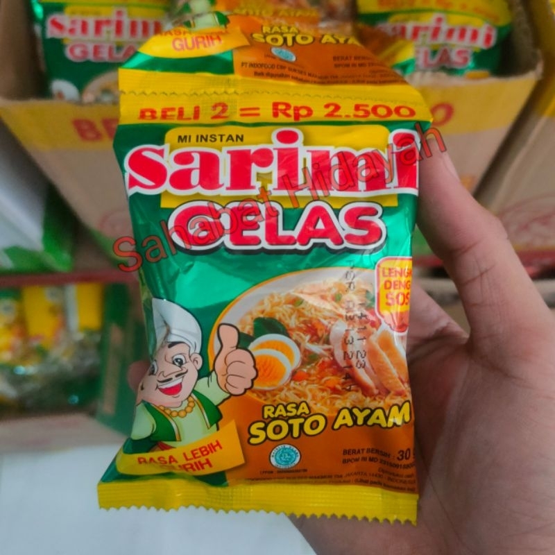 Jual Sarimi Gelas Mi Gelas Isi 10 X 30g Shopee Indonesia