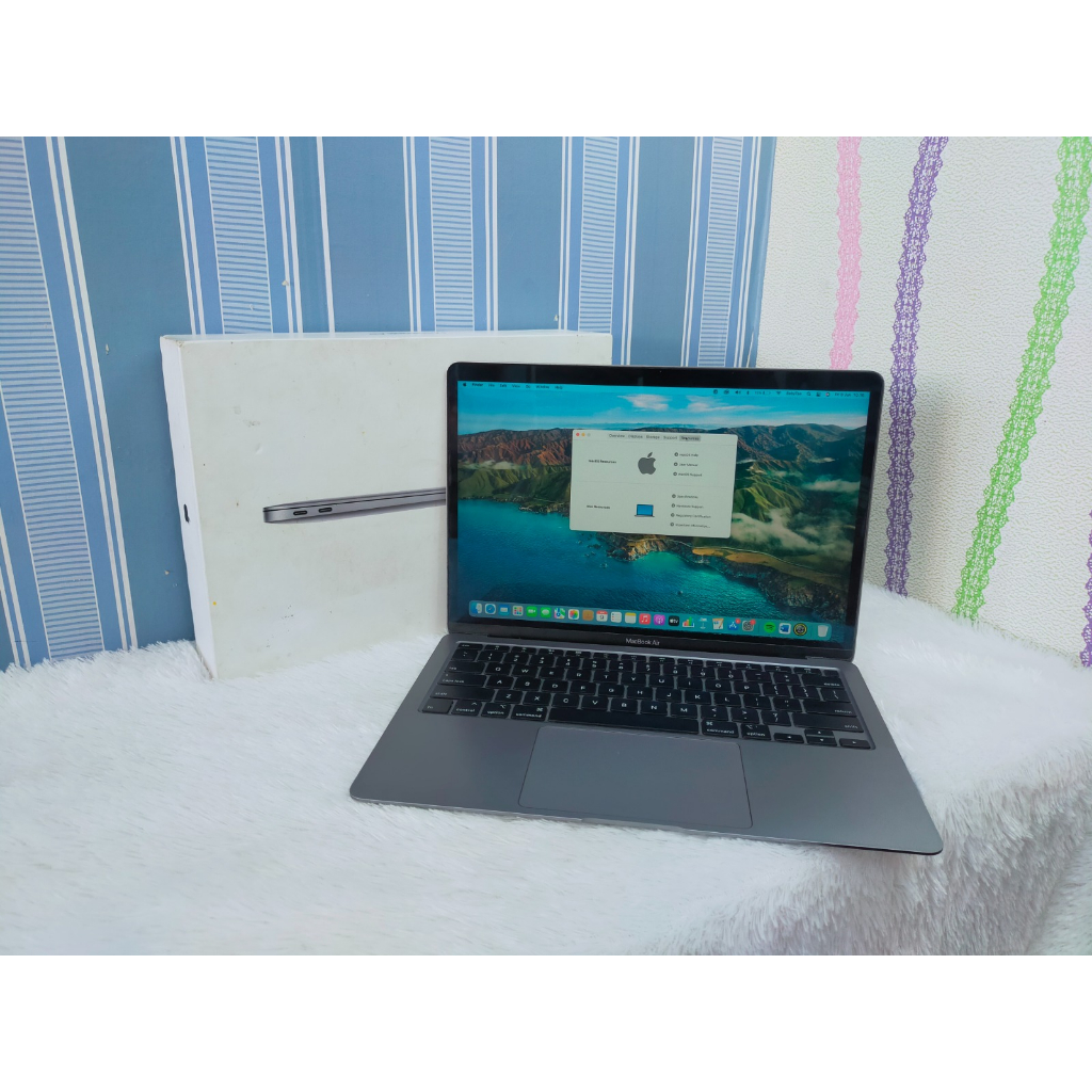 Jual MAC BOOK AIR 2020 INTEL CORE I3 DDR4X GRAPHICS RAM 8GB SSD 256GB ...