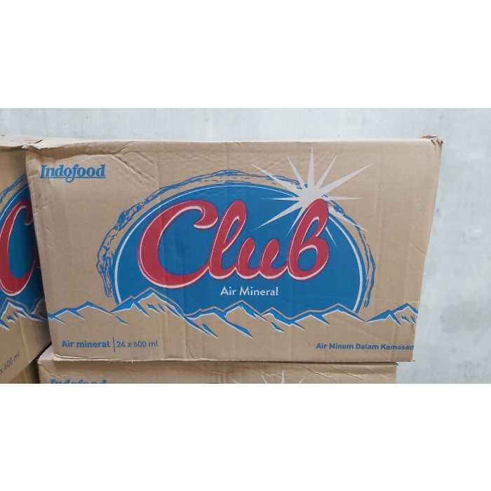 Jual Air Mineral Club Botol 600 Ml Dus Isi 24 Shopee Indonesia 0263