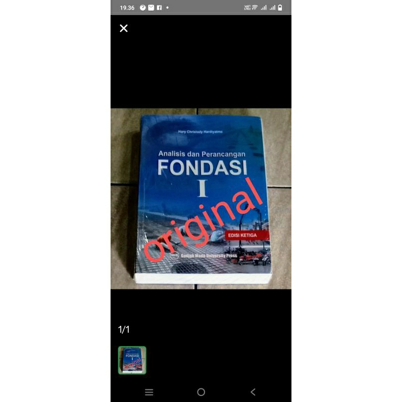 Jual ORIGINAL Analisis Dan Perancangan Fondasi I Edisi Ketiga | Shopee ...