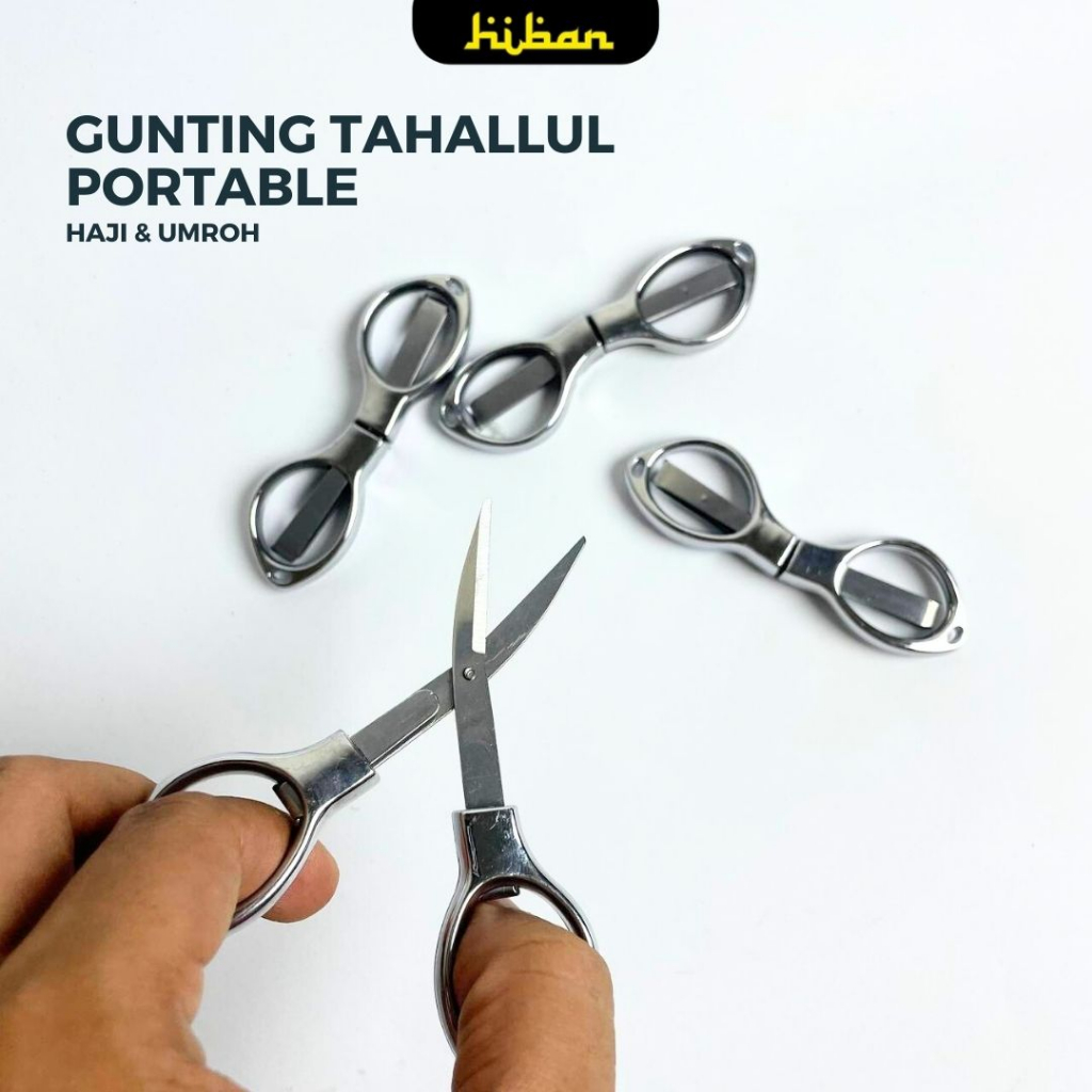 Jual Gunting Stainless Portable Perlengkapan haji dan Umroh Hiban Store ...