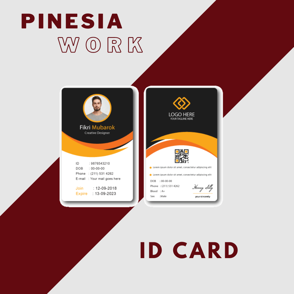 Jual Custom Id Card Shopee Indonesia