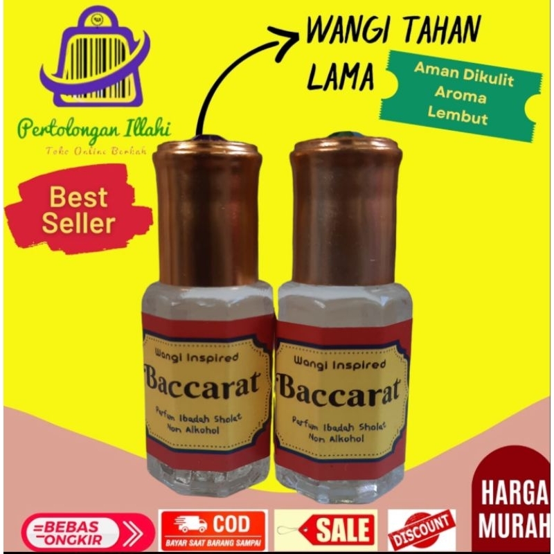 Jual parfum bacarat bakarat sunah sar'i ibadah sholat halal arabic ...