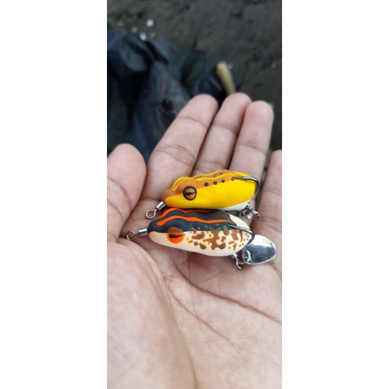 Jual SOFT FROG NATURALL 4 CM | Shopee Indonesia