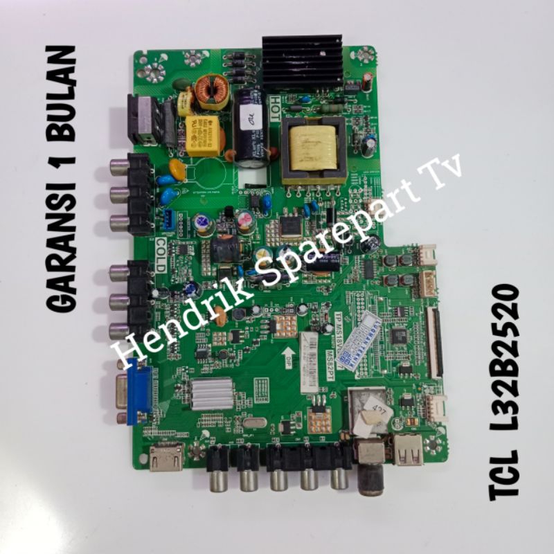 Jual Mainboard Mesin Tv Mobo Motherboard Mb Tv Tcl L B Shopee Indonesia