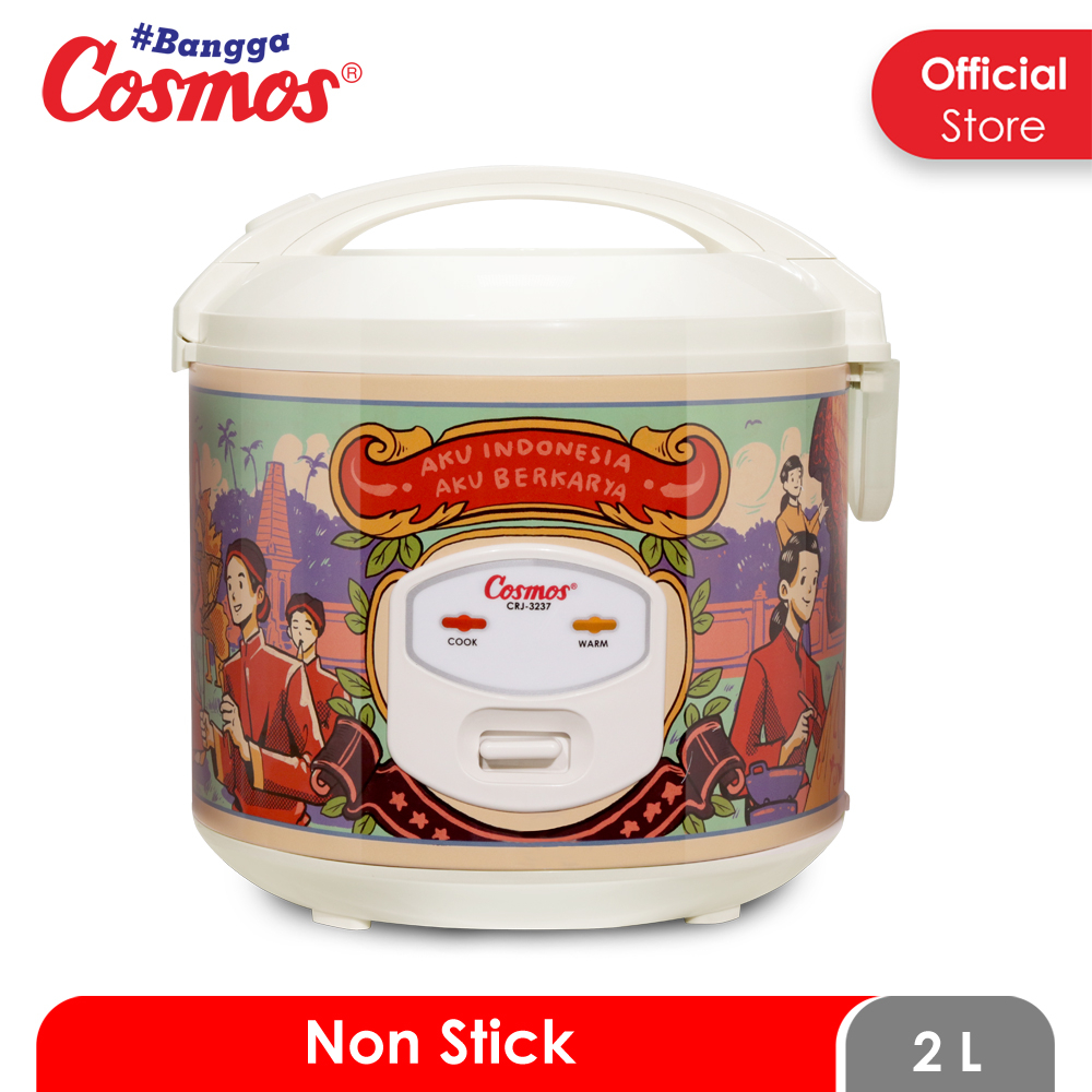 Jual Cosmos Rice Cooker Anti Lengket CRJ3237 N Shopee Indonesia