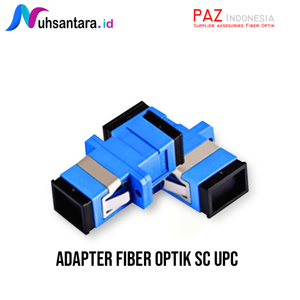 Jual [𝐇𝐈𝐆𝐇 𝐐𝐔𝐀𝐋𝐈𝐓𝐘] Adapter SC UPC PAZ Fiber Optik Sambungan Fo Adaptor ...