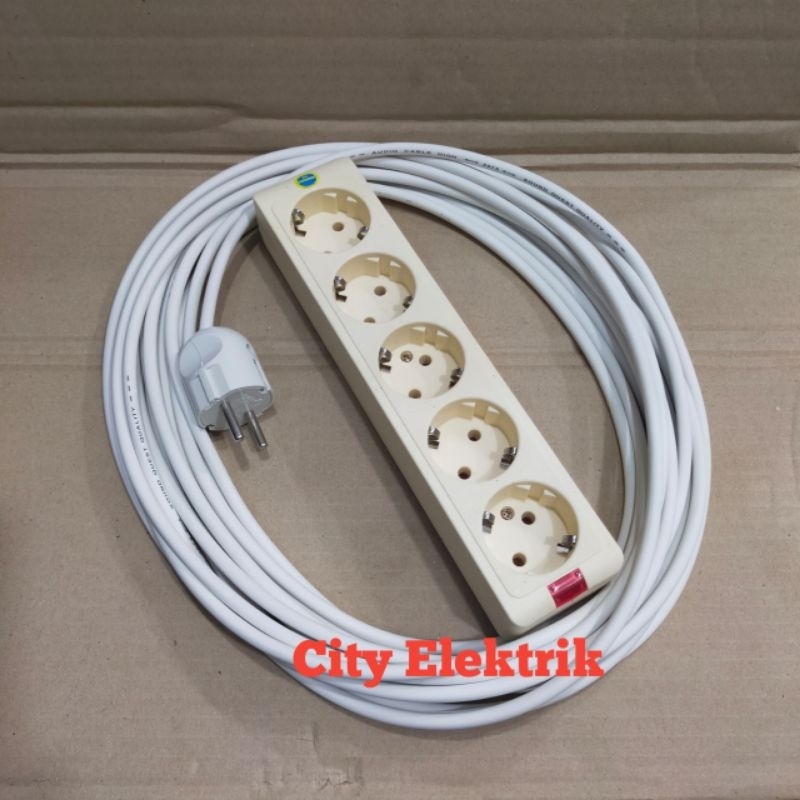 Jual Stop Kontak Jadi Rakitan Kabel 1,2,3,4,5,6,7,8,9,10 + Terminal ...