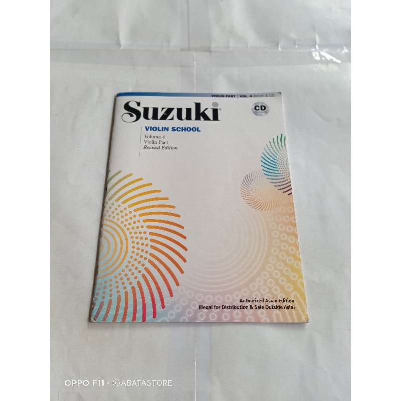Jual BUKU SUZUKI VIOLIN SCHOOL VOLUME 4 VIOLIN PART REVISED EDITION ...