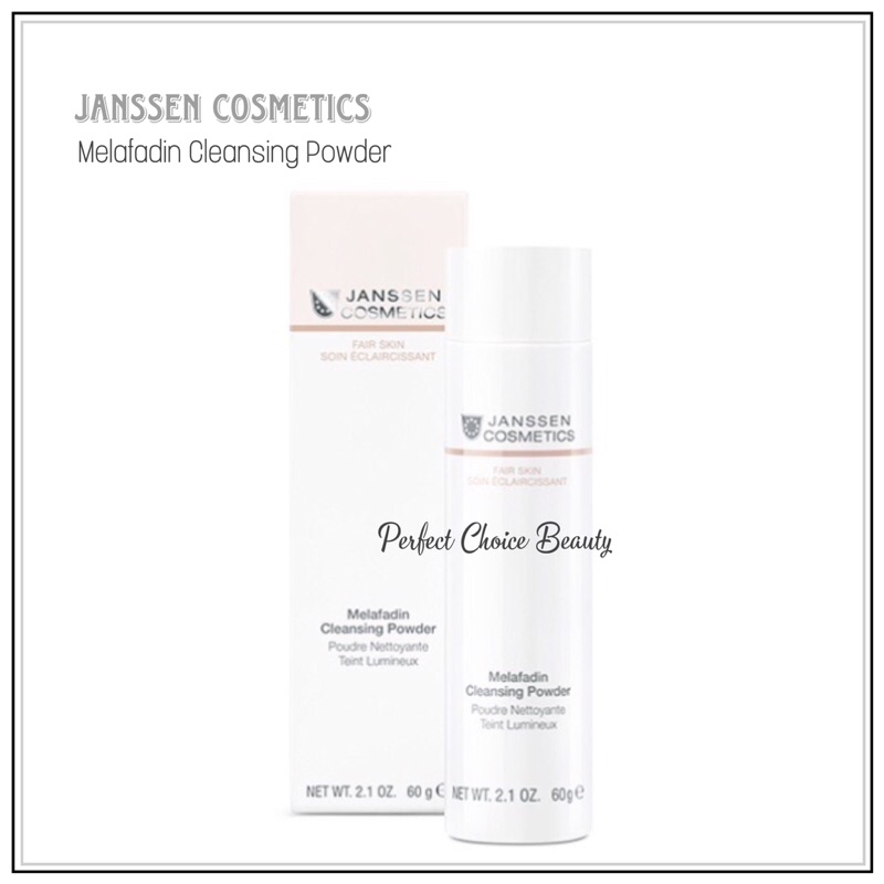 Jual Janssen Cosmetics Melafadin Cleansing Powder 60gr Shopee Indonesia