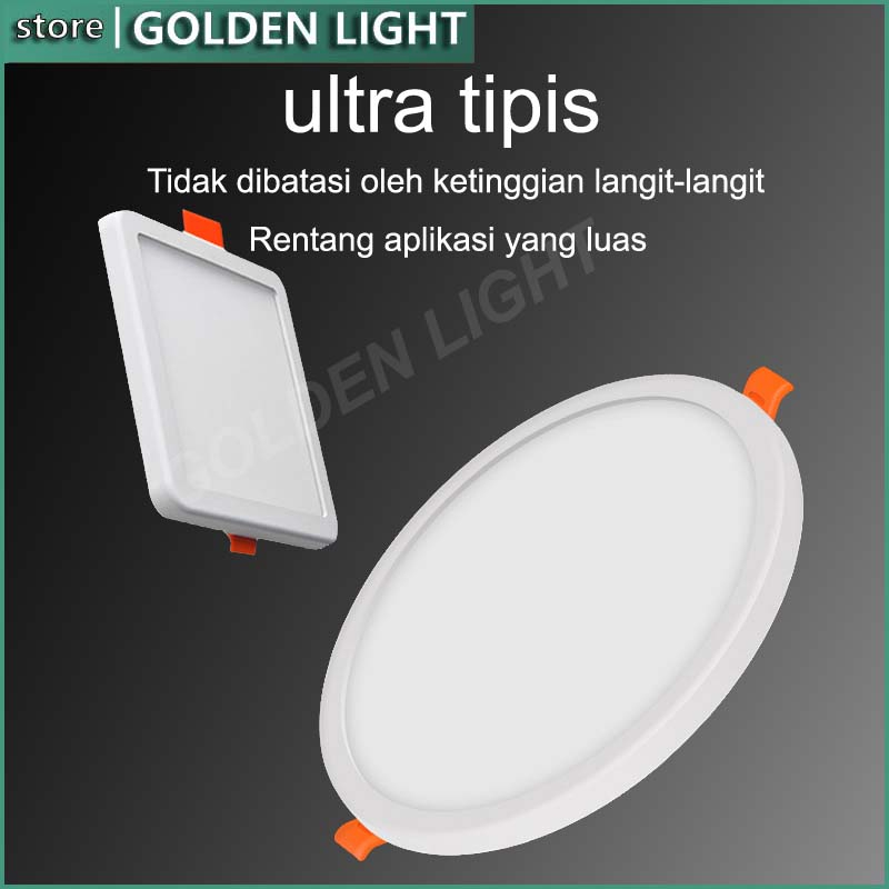 Jual Tipis Bulat Outbow 6W 9W 12W 18W,24Watt Lampu Downlight Lampu LED ...