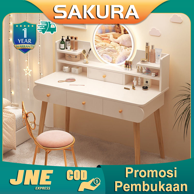 Jual Weyon Sakura Meja Rias Putih/Meja Rias Minimalis/meja rias kecil
