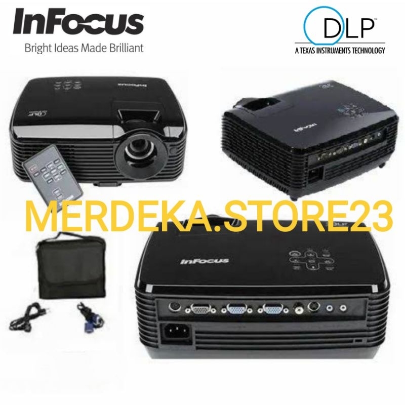 Jual INFOCUS IN 105 IN105 IN-105 ANSI LUMENS 3000 XGA PROJECTOR DLP ...