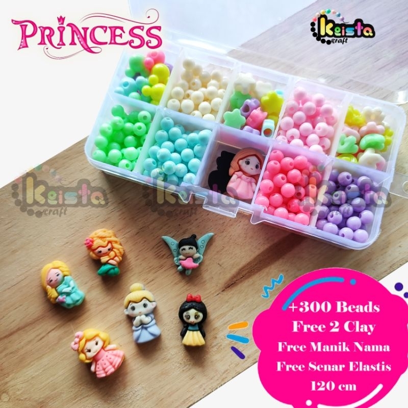 Jual DIY meronce anak mainan Montessori membuat kalung dan gelang manik ...