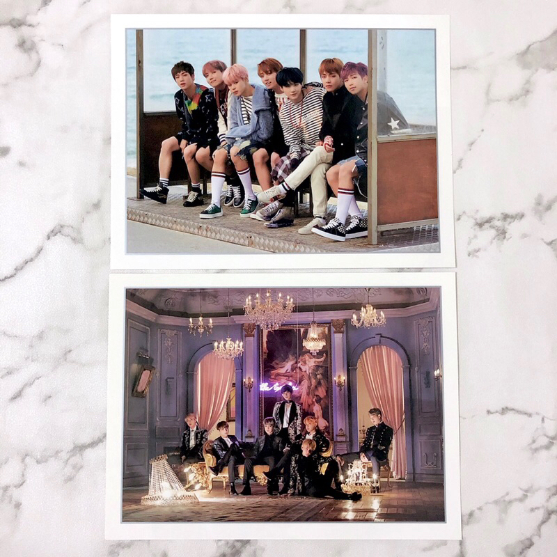 Jual BTS Wings Concept Book WCB Photobook Photo Frame Paper Shopee