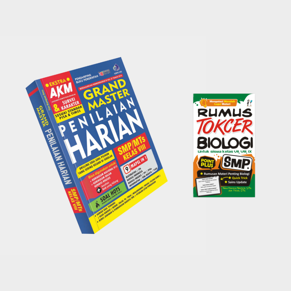 Jual Buku Penilaian Harian Kelas 8 - Kompas Ilmu Buku Grand Master ...