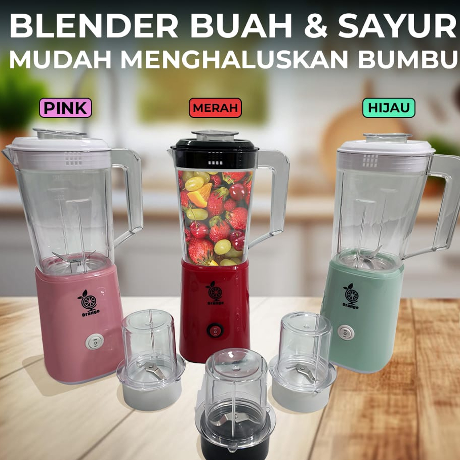 Jual Blender Serbaguna 2in1 Blender Buah Sayur Bumbu - Mesin Penggiling