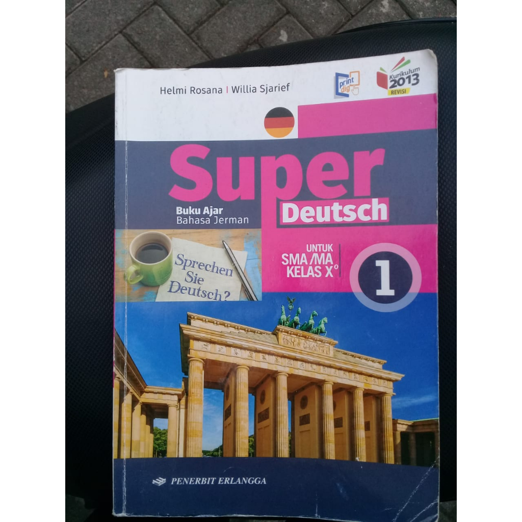 Jual Buku SMA SMK MA Kelas 10 - Super Deutsch (Pelajaran Bahasa Jerman ...