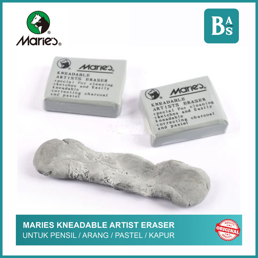 Jual Maries Kneadable Artist Eraser Special For Cleaning / penghapus ...