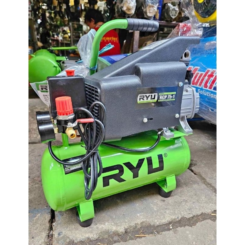 Jual KOMPRESOR RYU 10 LITER 3/4HP OLI | Shopee Indonesia