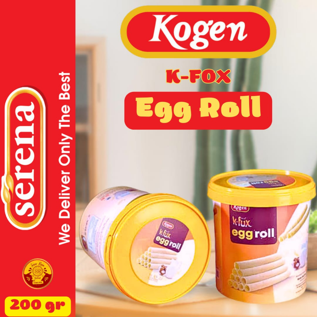 Jual Kogen K Fox Butter Cookies 300gr, K Fox Wafer 250gr | Shopee Indonesia