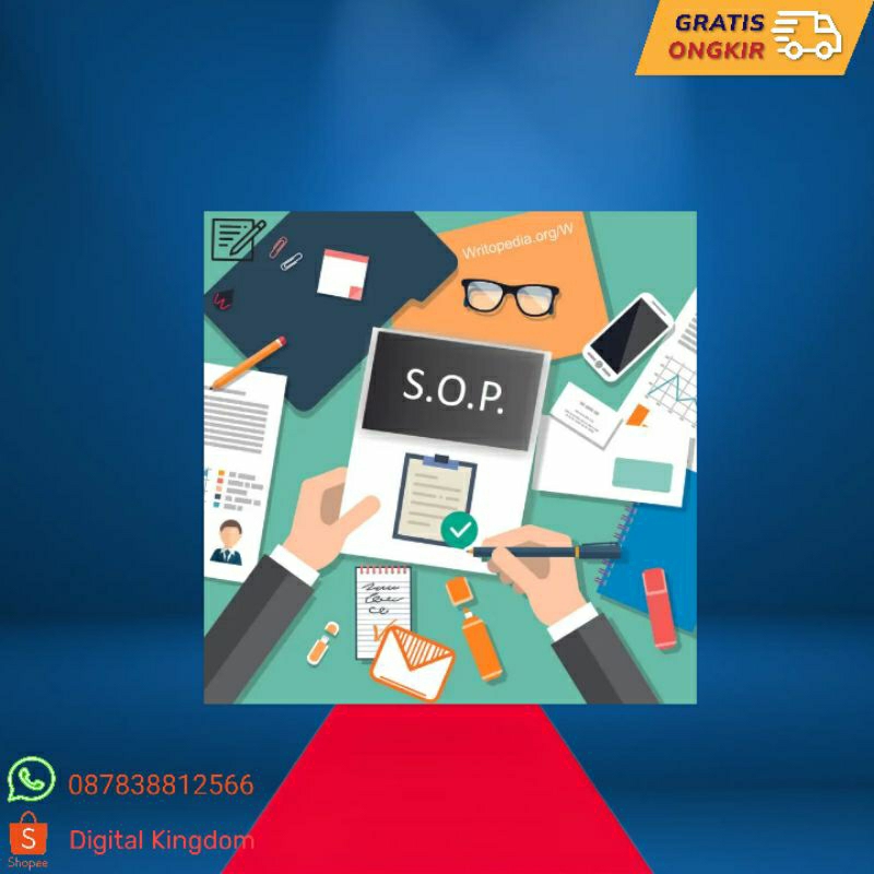 Jual Sop Perusahaan Lengkap Dengan Flowchart Dan Formulir Shopee Indonesia