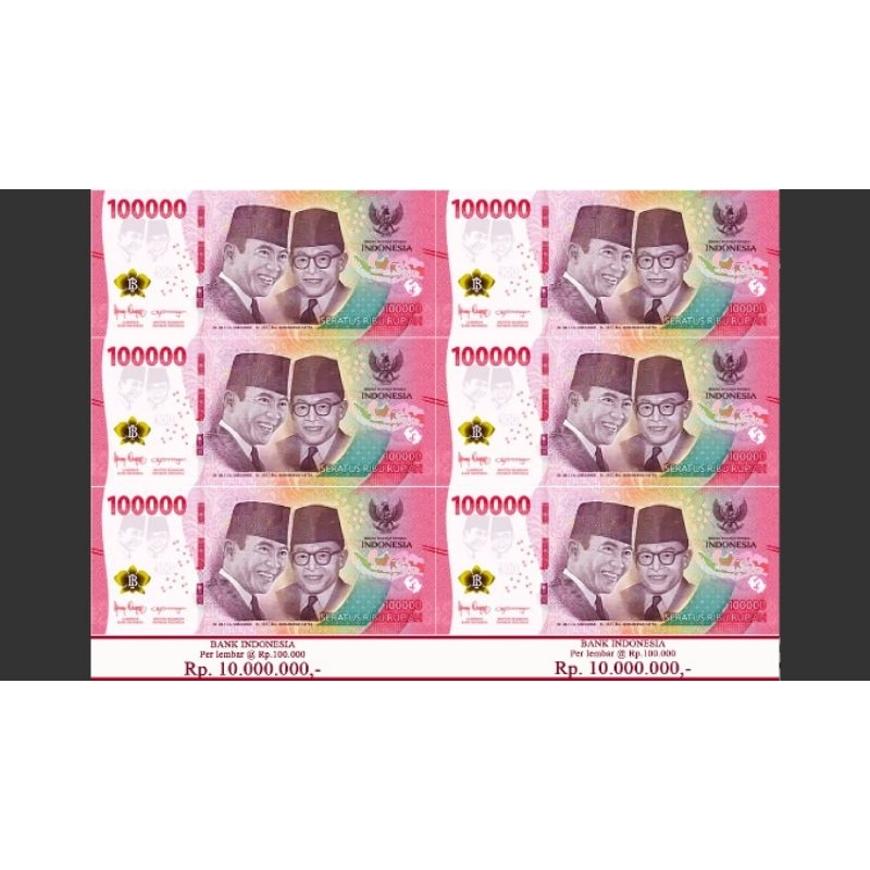 Jual uang edible rupiah pecahan 100 50 untuk dekor kue bisa dimakan ...