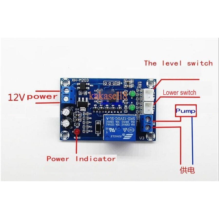 Jual modul Sensor level air modul water level controller Saklar Torn ...