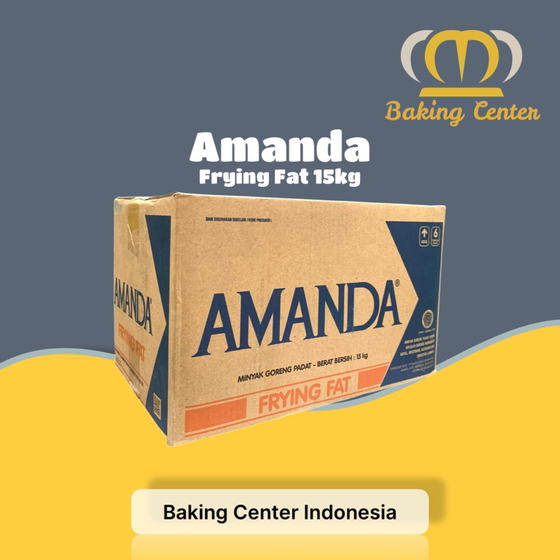 Jual Amanda Frying Fat 15kg - Minyak Padat Amanda Repack 500gr | Shopee ...
