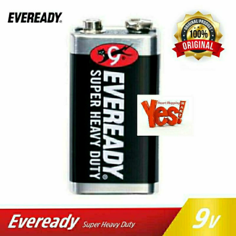 Jual Eveready Super Heavy Duty Baterai Kotak 9V Shopee Indonesia