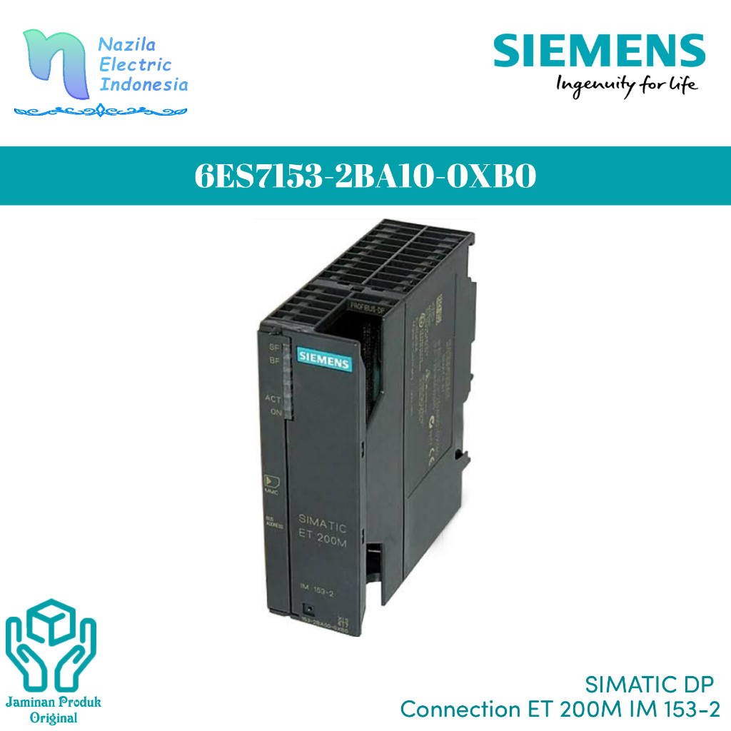 Jual Siemens Simatic 6ES7 153 / 6ES7153-2BA10-0XB0 IM-153-2 for ET-200M ...
